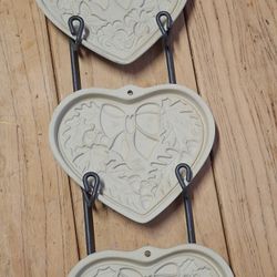 Pampered Chef Seasons Of The Heart Set With Wall Rack