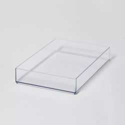 Target Plastic Organizer Tray Clear - Brightroom