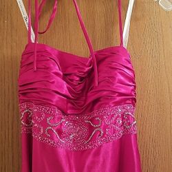 strapless open back dress Kim Midi Smock Dress (Pink) | Love Cherish main image 0