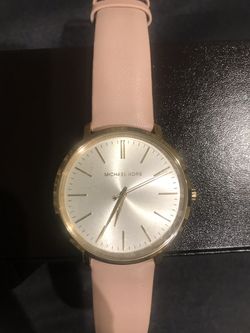 Michael Kors Blush Leather Watch