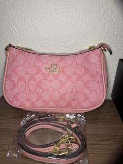 PINK TERRI COACH PURSE