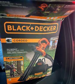 Black n decker leaf blower