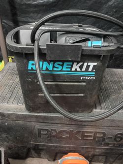 Rinse kit portable shower used $50