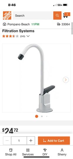 G E WATER FAUCET NEW