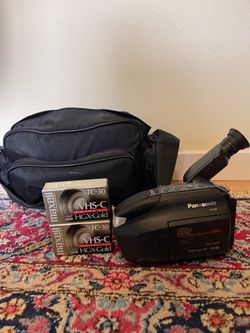 Panasonic VHS-c camcorder