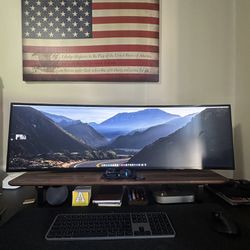 LG 49” Curved Monitor - Make An Offer