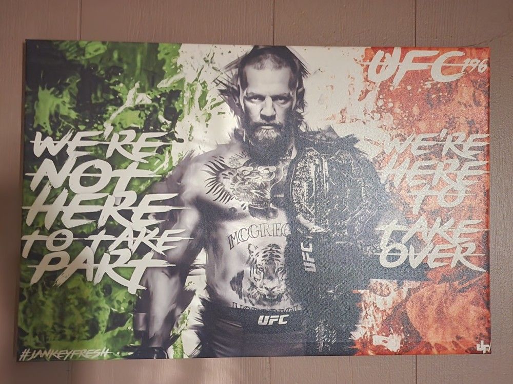 Conor McGregor Wall Art