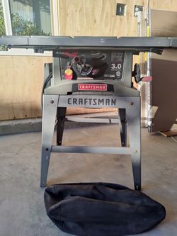 Craftsman 10inch corded table saw