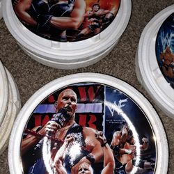 WWF Collector Edition Plates . 