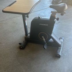 Stationary Desk Exercise Bike 