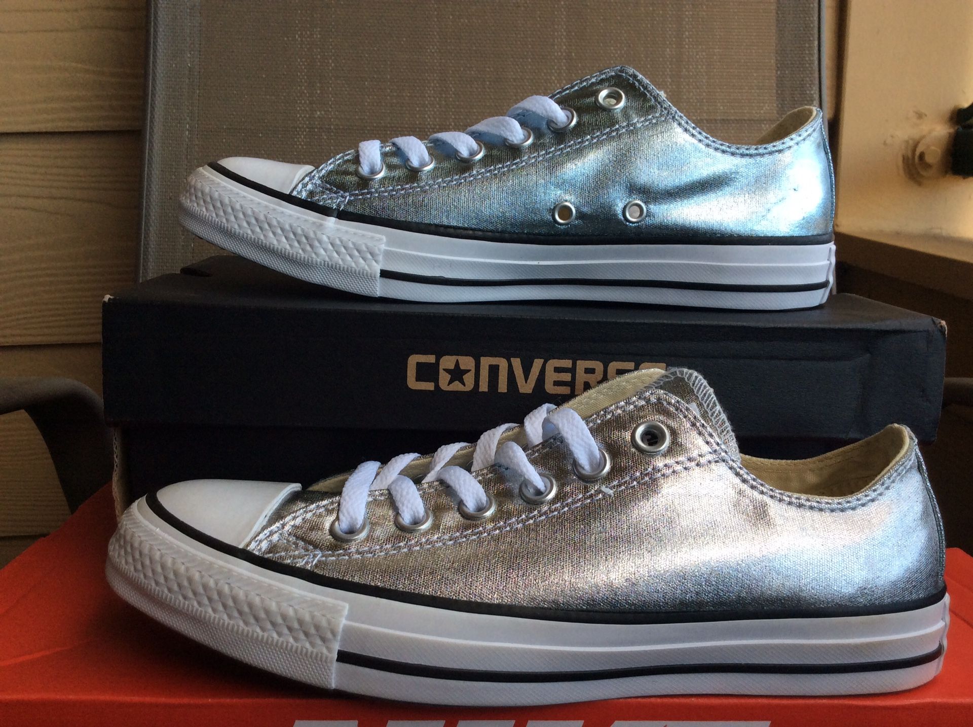 NEW YOUTH BIG KIDS WOMEN CONVERSE CTAS OX LOW CHUCK TAYLOR ALL STAR SHOES Sz 5.5Y=7.5 Women