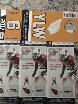 Arizona cardinals vs Seattle seahawks