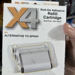 *BUY1 GET 1 FREE**Xyron X4 Roll On Adhesive Refill Cartridge 