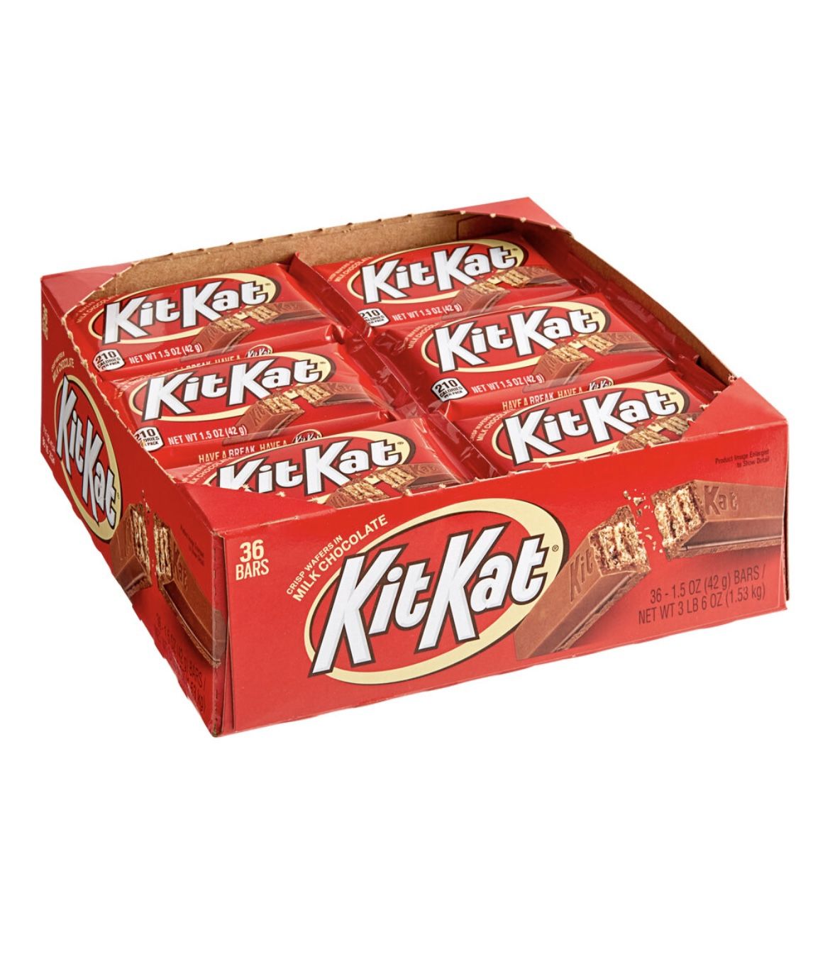 KIT KAT® Milk Chocolate Bar 1.5 oz. - 36/Box
