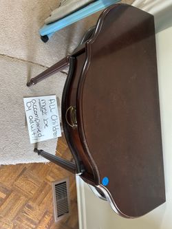 Beautiful cherry wood entry table
