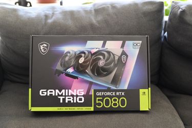 MSI GeForce RTX 5080 Gaming Trio 16gb GDDR7 Graphics Card