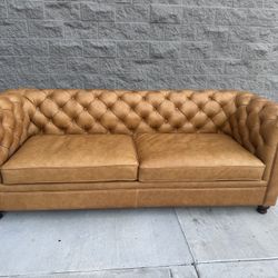 Lyon Leather Sofa
