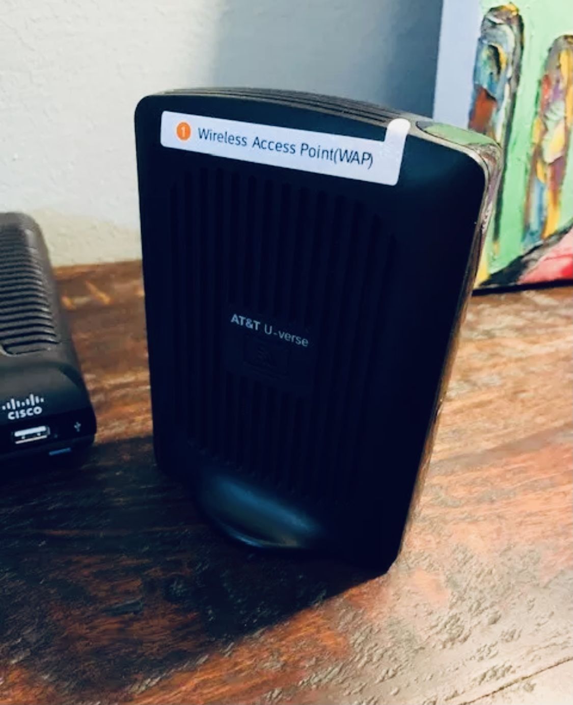 ATT UVERSE Wireless and Cable Bundle Router, Box, Remote for Sale in