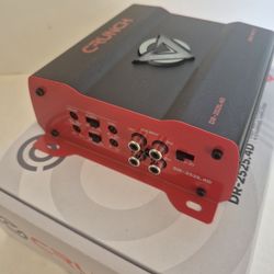 CRUNCH 2525 WATTS 4 CHANNEL BUILT IN CROSSOVER CAR AMPLIFIER