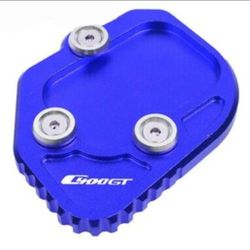 Blue Kickstand Pad Side Stand Enlarge Plate for BMW 2019 2020 C400GT C 400GT