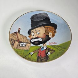Red Skelton Vintage 1980  Clown Plate "Freddie's Shack" Collector #4100 /10,000.