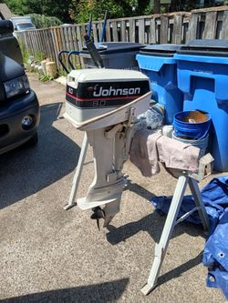 Johnson 8 HP Short Shaft Kicker motor