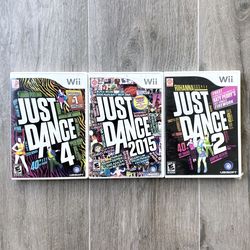 Just Dance Games for Nintendo Wii