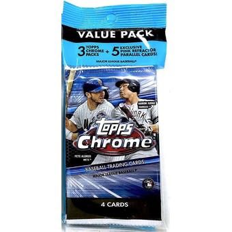 2020 Topps Chrome Baseball Value Pack (Factory Sealed)
