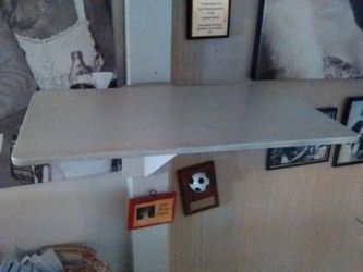 Custom made swivel shelf