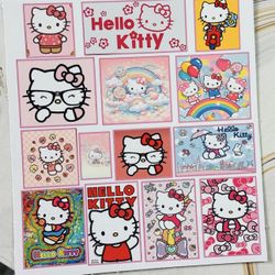Hello Kitty Sticker Sheet