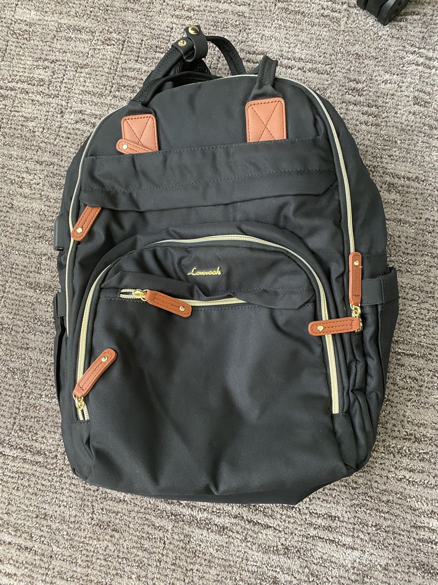 backpack with lock