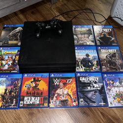 PS4 Pro With 11 Games 