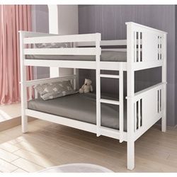 BUNK BED TWIN / TWIN ON SALE $399 Mattress No Included 