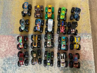 Hot Wheels monster trucks (20 count)
