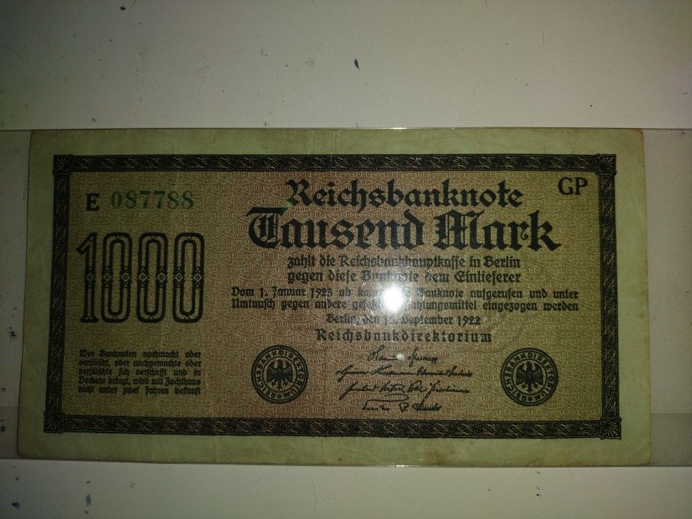 1000 German Marks