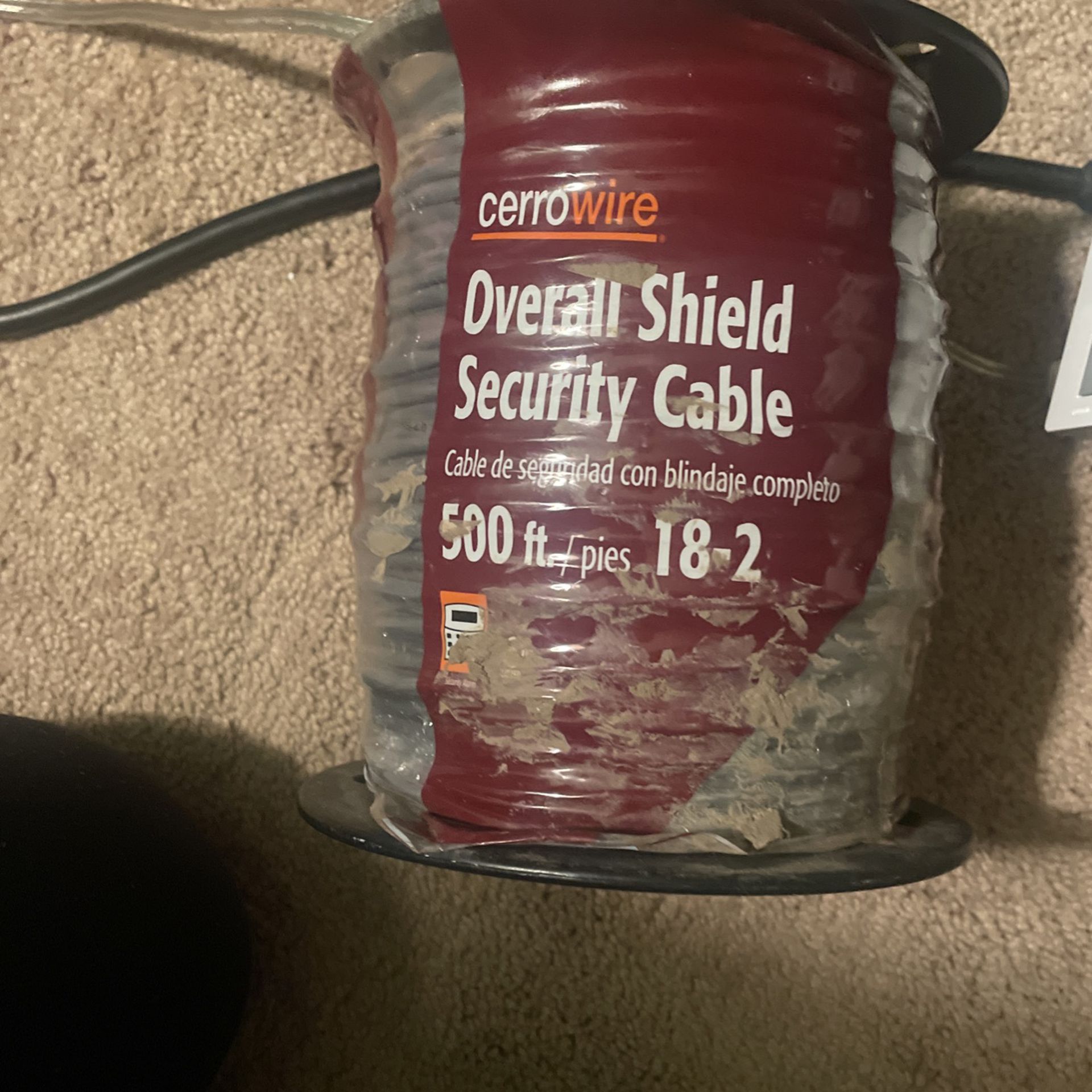 18/2 Overall Shield Security Cable