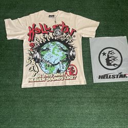 HellStar Sounds Like Heaven Tee – Cream