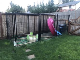 AKC Dog Kennel COSTCO or chicken coop metal fencing for Sale in Bonney Lake WA OfferUp