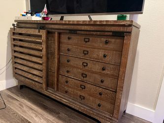 TV Stand with Mirror