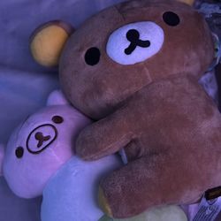 13" rilakkuma holding botchan dango genuine sanrio