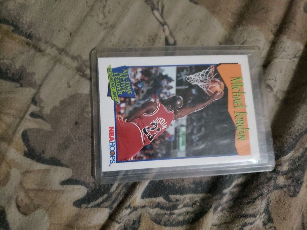 Pristine 10- Michael Jordan 1991 NBA Hoops #536