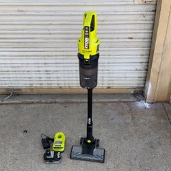 RYOBI ONE+ HP 18V Cordless Pet Stick Vacuum Cleaner Kit with 4.0 Ah HIGH PERFORMANCE Battery and Charger