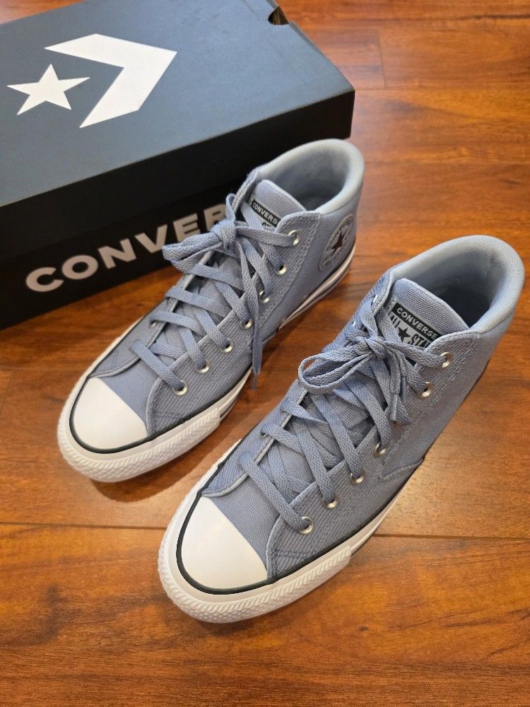 Converse Chuck Taylor Sneaker Blue CTAS Malden Street Mid Men Size 10.5 A06603F