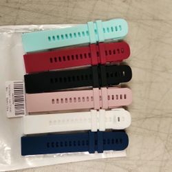 BRWH-B08MZFHZ33  6Pack Bands Compatible with Garmin Forerunner 165 55 Vivoactive 5 6 Smartwatch Band 20mm Watch Strap