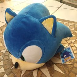 Brand New Sonic Head Pillow Plush