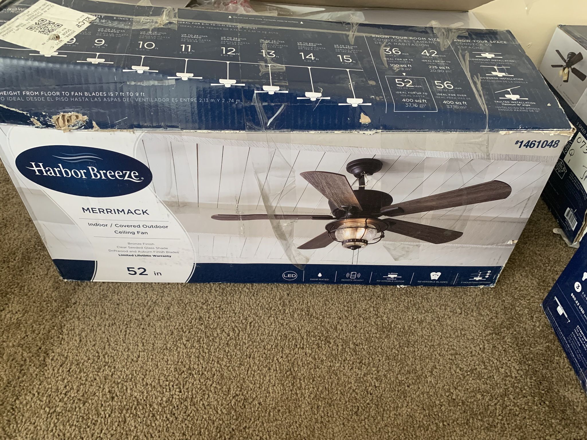 Harbor Breeze Fan 1461048 PICK UP ONLY