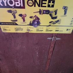 Ryobi 18 bolt tool kit