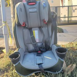 Graco Olive Green Slim Fit Child Car Seat