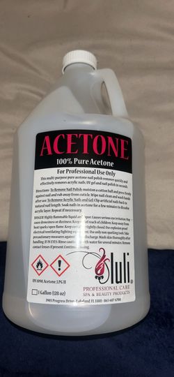 100% acetone 1 gallon