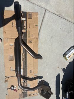 07-22 Harley sportster stock exhaust